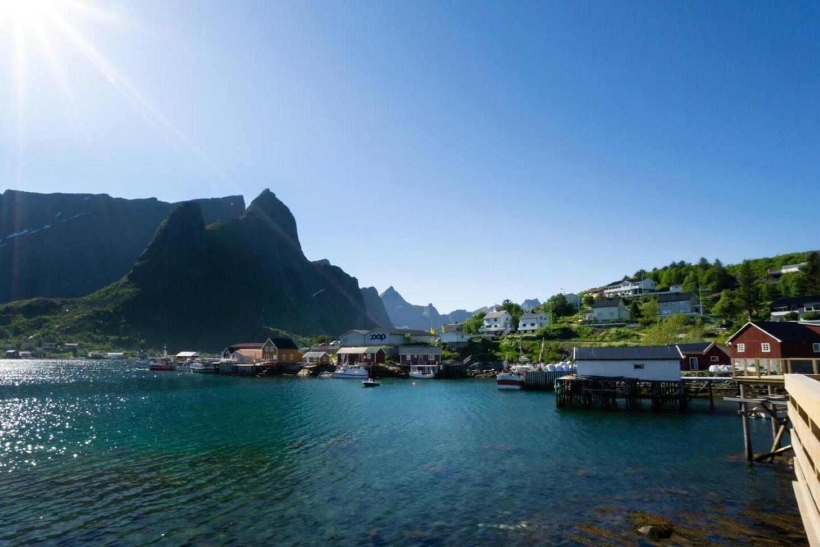 Reine Seaview Cabin Luaran gambar