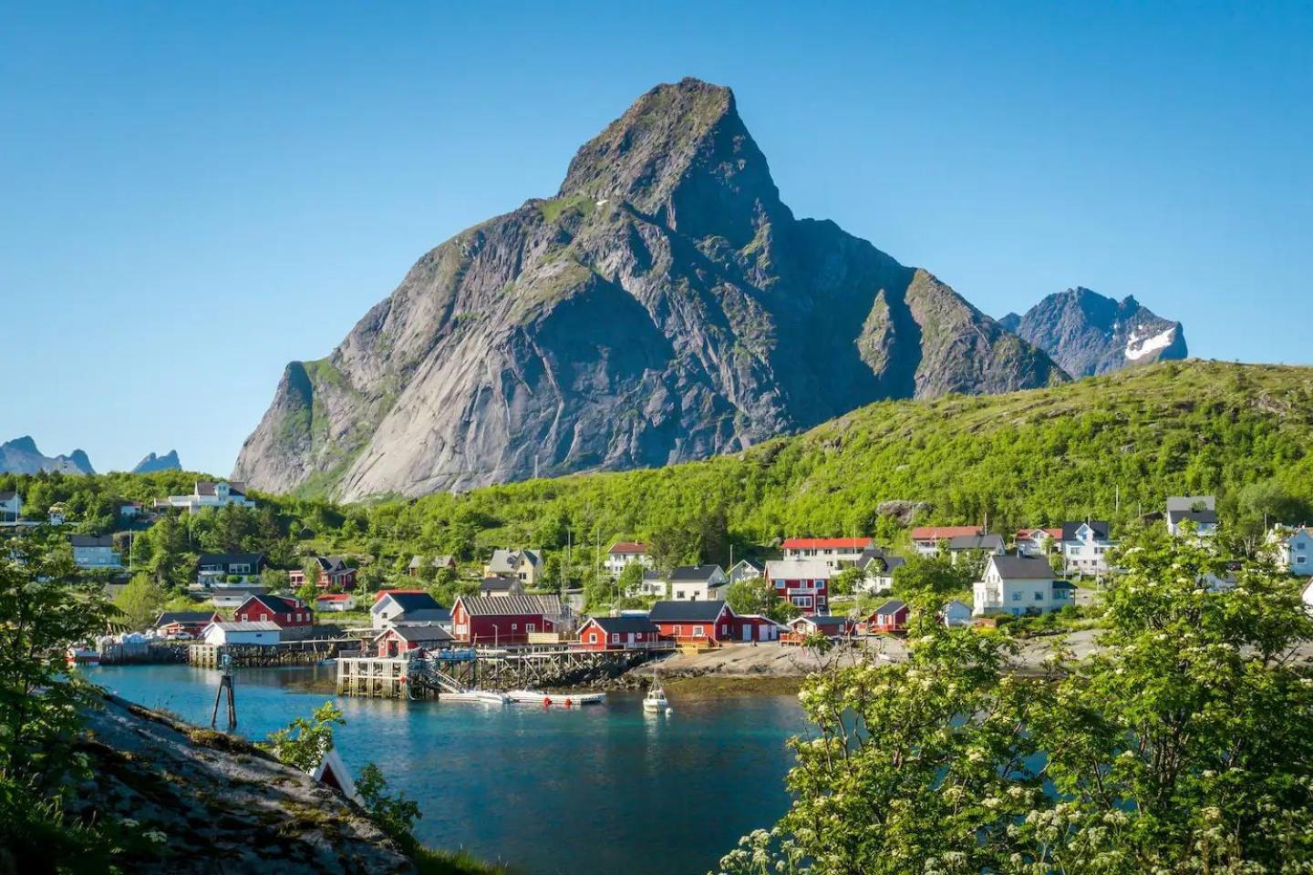 Reine Seaview Cabin Luaran gambar