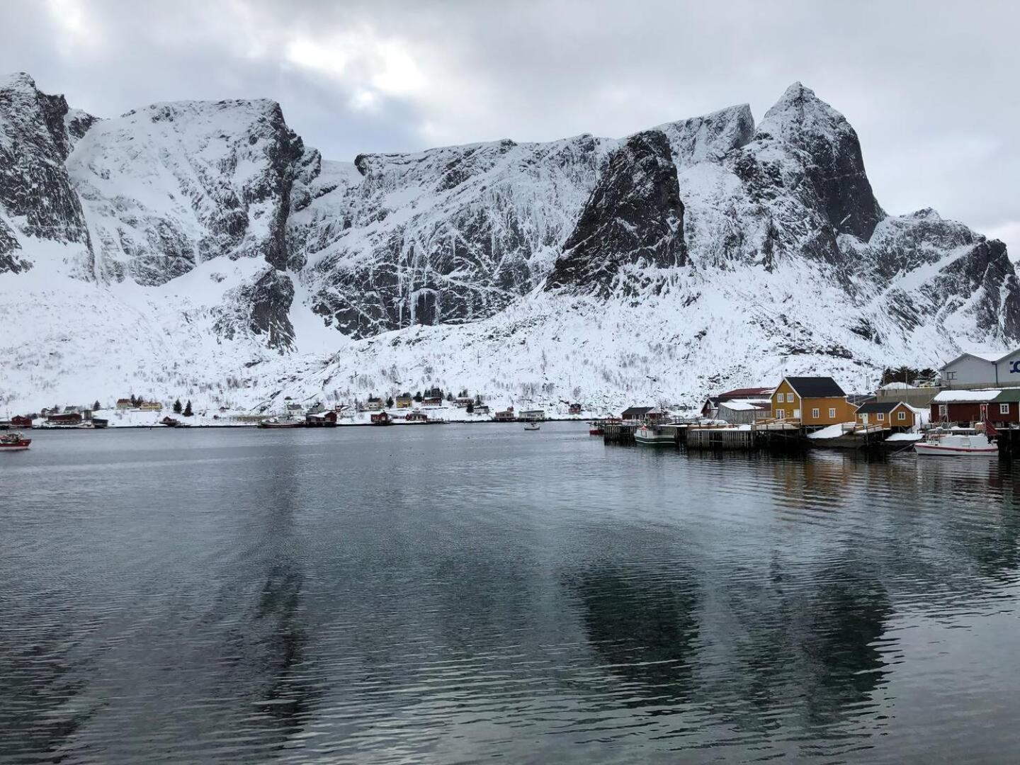 Reine Seaview Cabin Luaran gambar