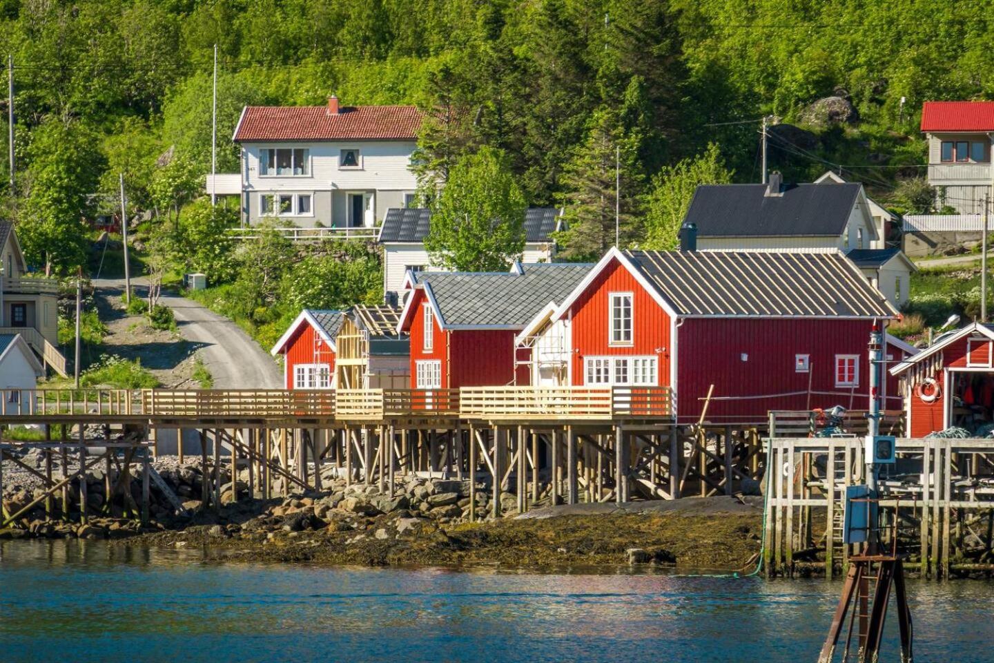 Reine Seaview Cabin Luaran gambar